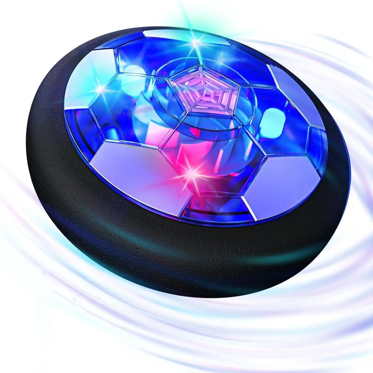 Hover Soccer Ball Kids Toy With Protective Foam Bumper And Colorful LED Lights ForBoys And Girls  (Battery supply) - Nexvibe