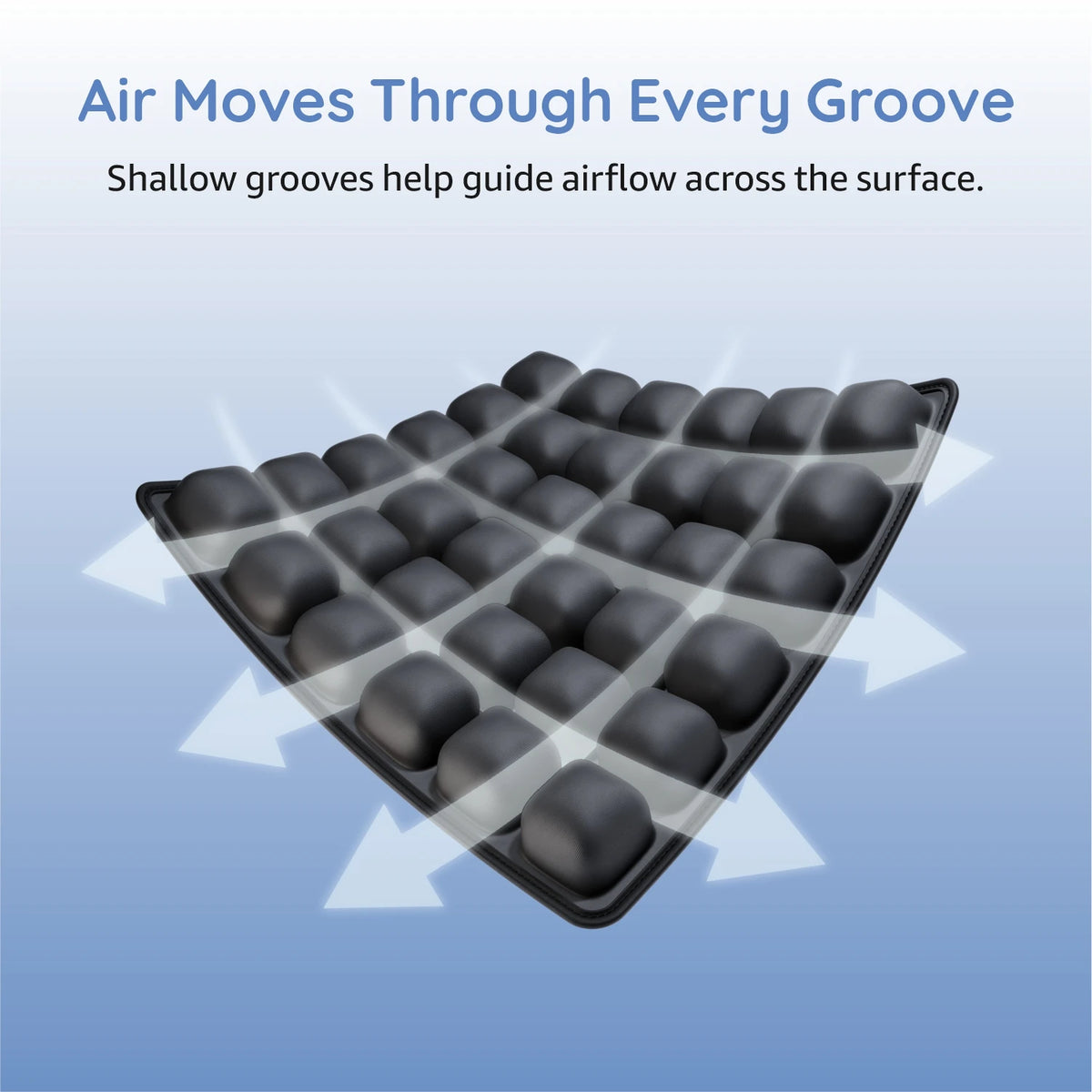 Inflatable Seat Cushion 3D Air Seat Cushion Inflatable Chair Pad for Office Chair Wheelchair