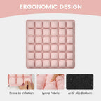 Inflatable Seat Cushion 3D Air Seat Cushion Inflatable Chair Pad for Office Chair Wheelchair