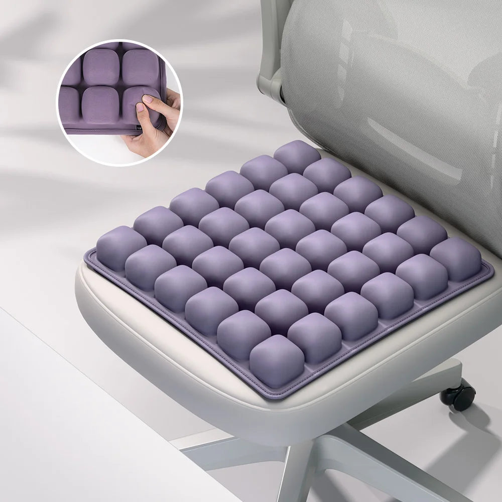 Inflatable Seat Cushion 3D Air Seat Cushion Inflatable Chair Pad for Office Chair Wheelchair