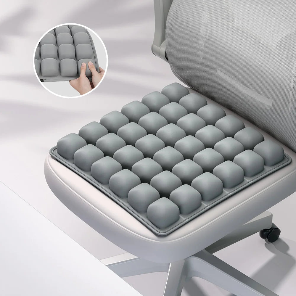 Inflatable Seat Cushion 3D Air Seat Cushion Inflatable Chair Pad for Office Chair Wheelchair