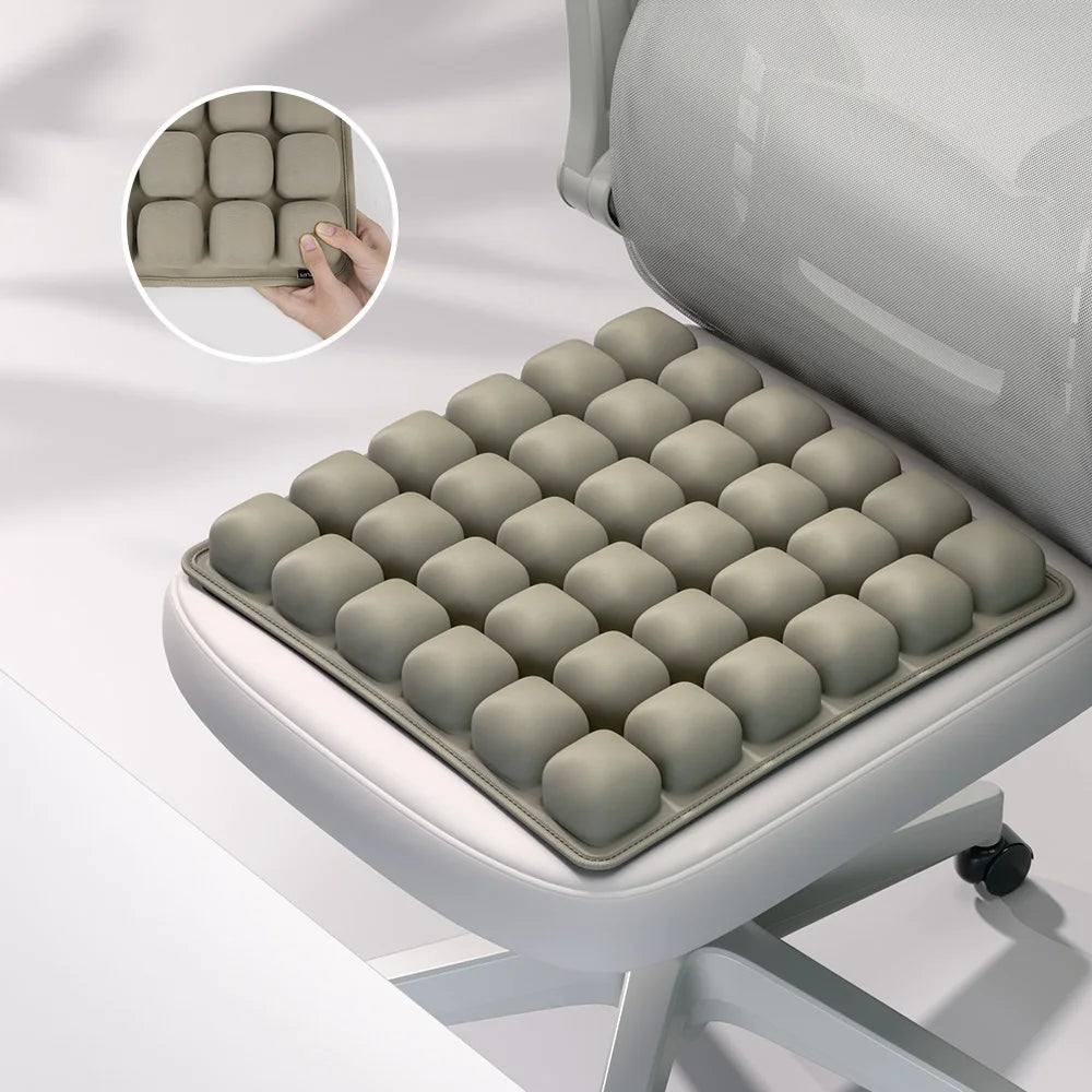 Inflatable Seat Cushion 3D Air Seat Cushion Inflatable Chair Pad for Office Chair Wheelchair