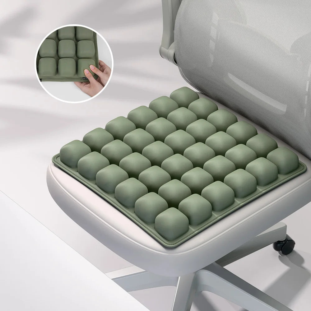 Inflatable Seat Cushion 3D Air Seat Cushion Inflatable Chair Pad for Office Chair Wheelchair