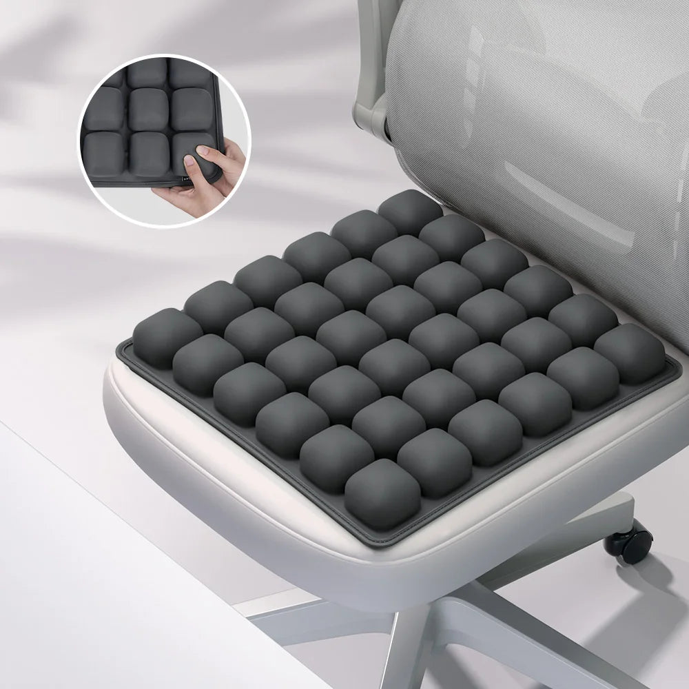 Inflatable Seat Cushion 3D Air Seat Cushion Inflatable Chair Pad for Office Chair Wheelchair