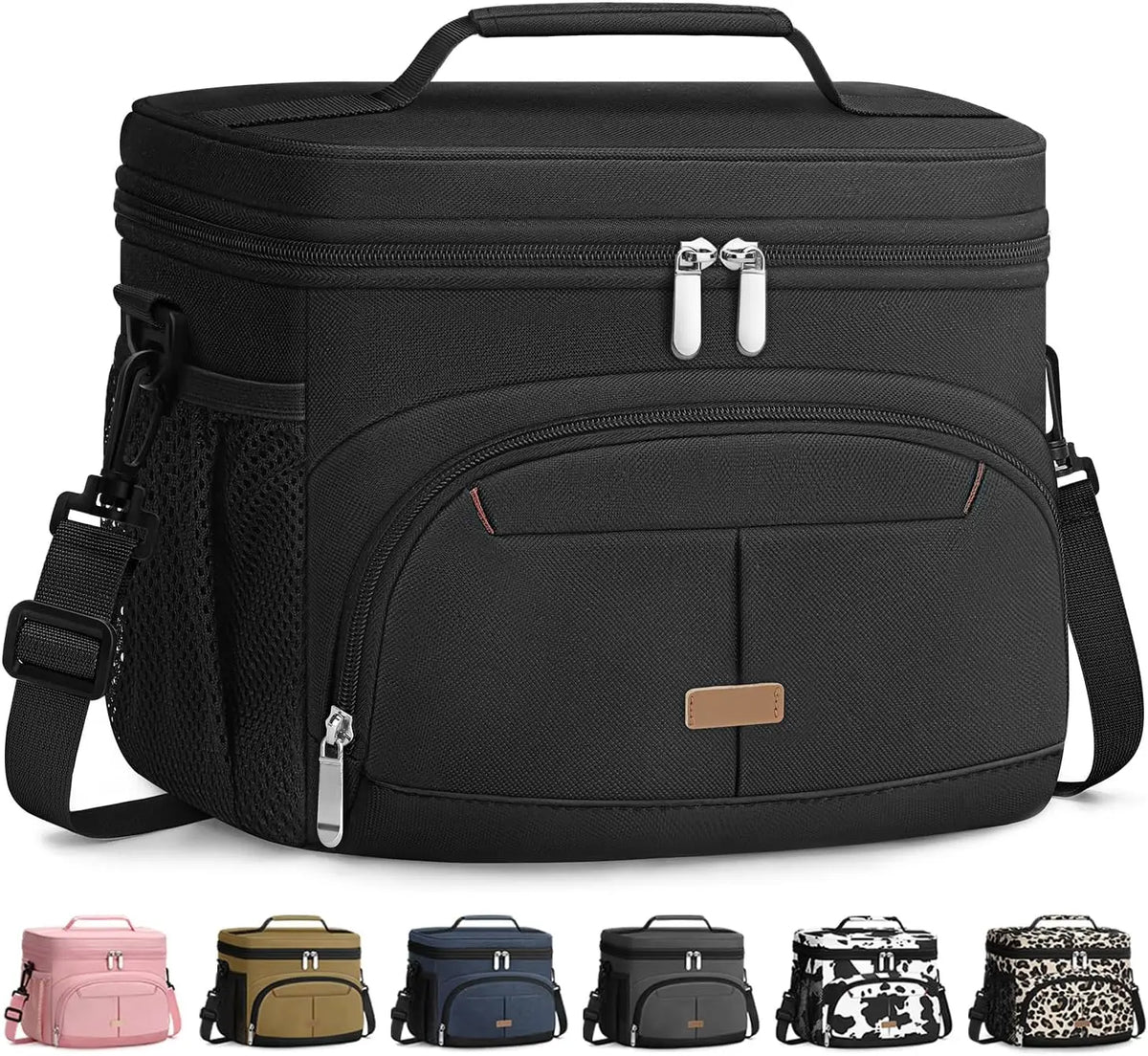Insulated Lunch Bag Leakproof Cooler Tote with Removable Strap 12L for Work School Picnic Travel - United States