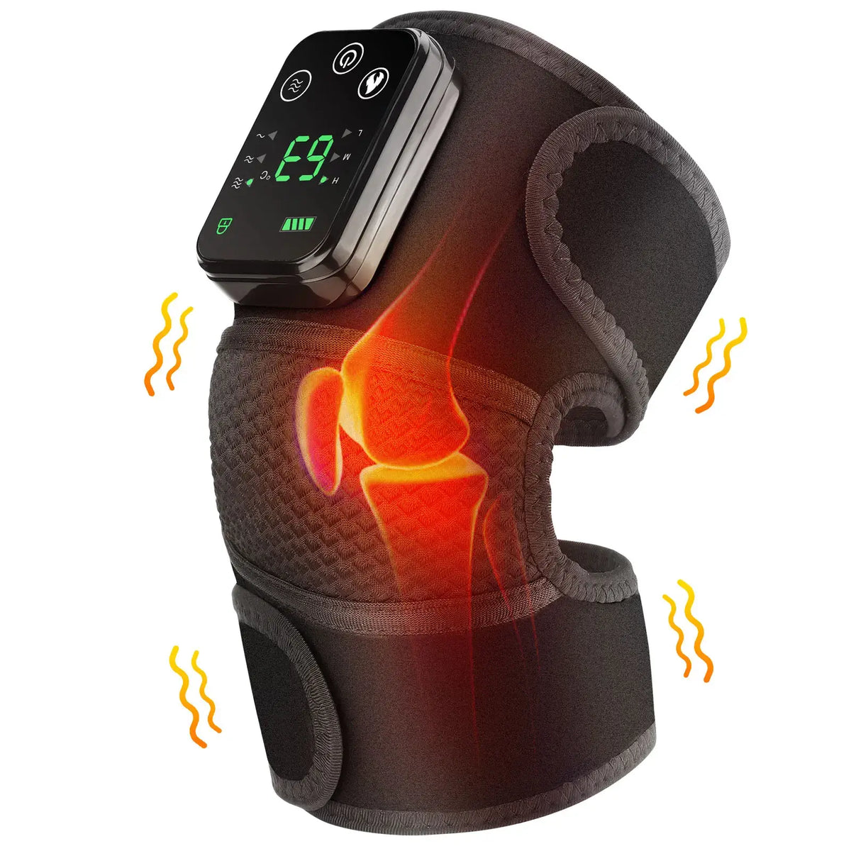 Intelligent Electric Heating Knee Protection Massage Warm Compress Joint Protection Neck Shoulder Knee Vibration Device - Nexvibe