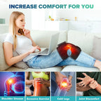 Intelligent Electric Heating Knee Protection Massage Warm Compress Joint Protection Neck Shoulder Knee Vibration Device - Nexvibe