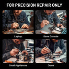 JAKEMY 180In1 Black Precision Cordless Electric Screwdriver Set,Magnetic Bits Multifunction Repair Kit