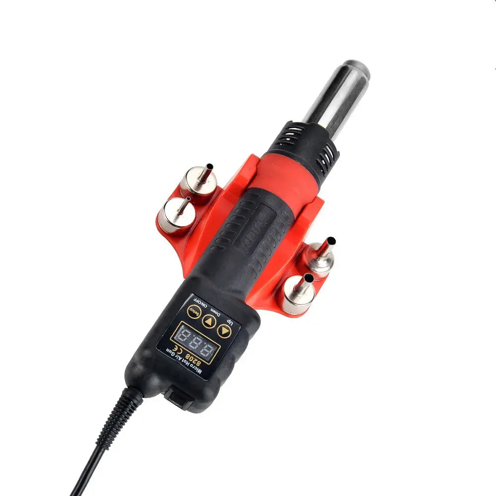 JCD 750W Micro Heat Gun Rework Soldering Air Station LCD Digital Hair Dryer 220V 110V For BGA SMD Hot Air Soldering