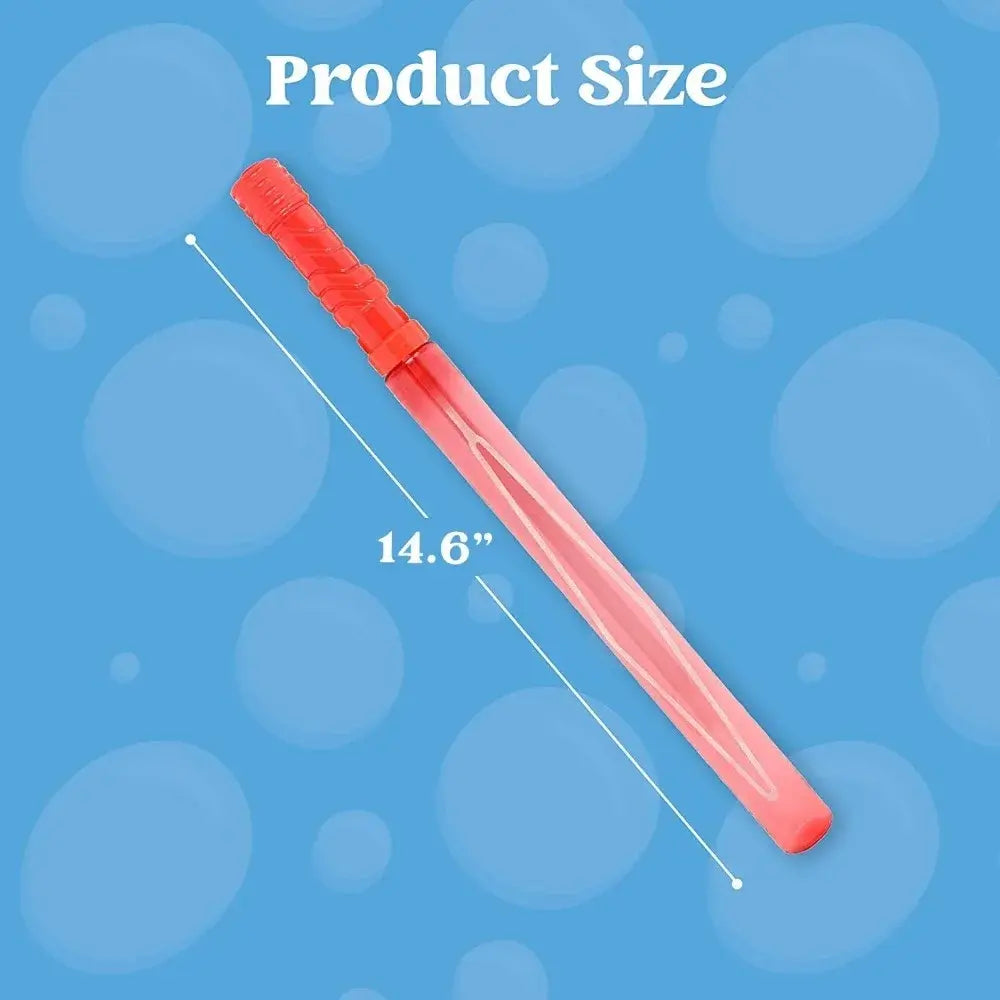JOYFY 24 Pack 14.6'' Big Bubble Wands Bulk for KidsSummer Toy OutdoorActivity Bubbles Party Favors Supplies - Nexvibe