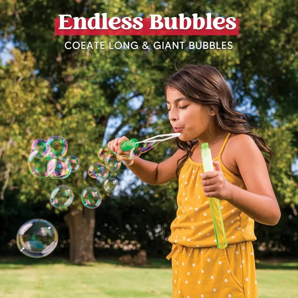 JOYFY 24 Pack 14.6'' Big Bubble Wands Bulk for KidsSummer Toy OutdoorActivity Bubbles Party Favors Supplies - Nexvibe