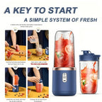 Juicer Blender for Kitchen & Gym, Powerful Fruit & Vegetable Blender with Juice Cup, Ideal Gift for Mom, Household Appliances - Nexvibe