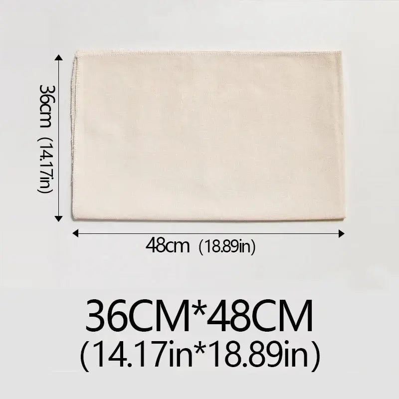 Linen  Dough Fermented Cloth Dough Bakers Pans  Dough Couche Pastry Proofing Cloth Baking French Bread Kitchen Tools - Nexvibe