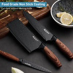 MDHAND Kitchen Knife Set Stainless Steel Knife 6-Piece Kitchen Tool Set Fruit Knife Essential Cooking Tools