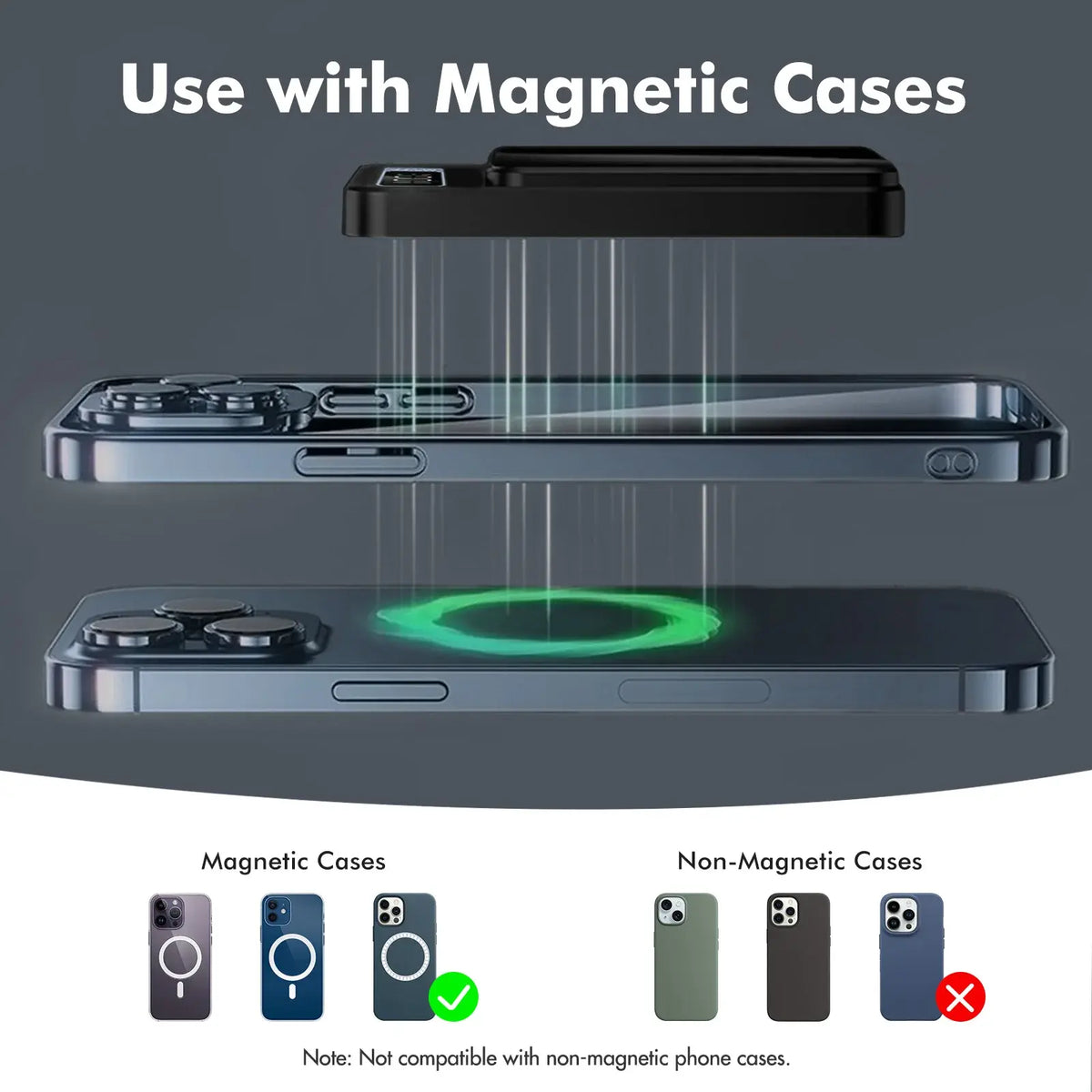Magnetic Power Bank Wireless 10000Ah Portable 22.5W Fast Charging LED Digital For magsafe For iPhone 17 16 15 Por Max