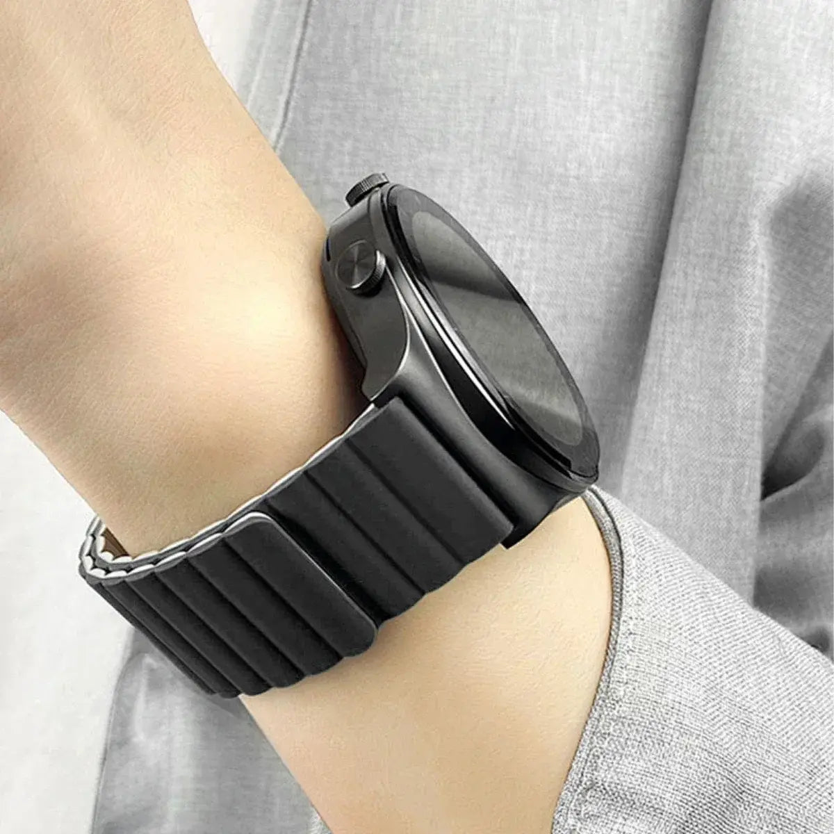 Magnetic Silicone Strap For Garmin Fenix 8 47mm 51mm 7 7x 6 6X Pro 5X 5Plus 22/26mm QuickFit Bracelet For Gen 2/Descent Mk1 Band - Nexvibe