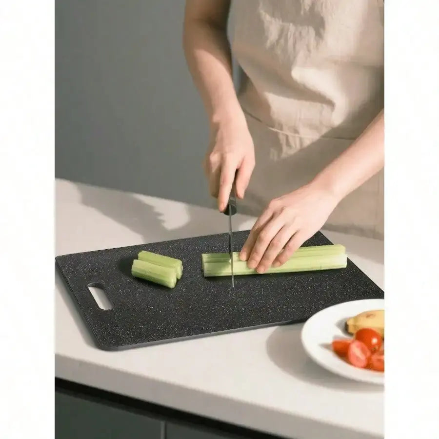 Marble Pattern Cutting Board Set (1/3 Pcs) – Multifunctional Kitchen Prep Board for Raw/Cooked Separation, Fruits & Kids’ Meals - Nexvibe