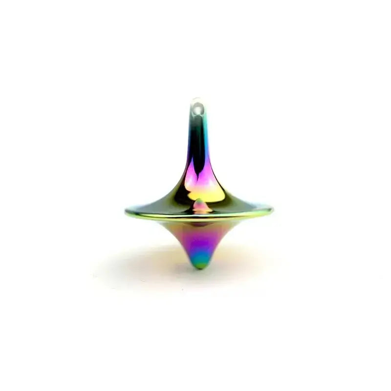 Metal Gyro Hot Movie Totem Silver Hand Spinning Top Fingertips Small Cyclone Gyroscope Antistress Fidget Toys For Children Gifts - Nexvibe