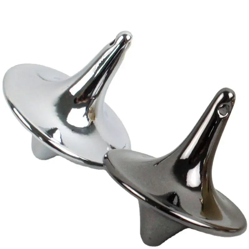 Metal Gyro Hot Movie Totem Silver Hand Spinning Top Fingertips Small Cyclone Gyroscope Antistress Fidget Toys For Children Gifts - Nexvibe