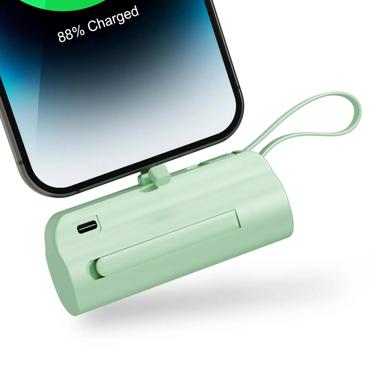 Mini Power Bank Portable 4500mAh Power Phone Charger Capsule Dual USB-C Ports For IPhone16/ 15/15 plus/15 pro/15 pro