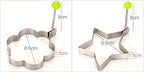 New Stainless Steel Fried Egg Mold Heart Pancake Maker Breakfast Baking Omelette Rings Cooking Tools Kitchen Accessories Gadget - Nexvibe