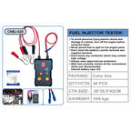 Newest Fuel System Scan Tool Automotive Cleaning Tool Kit Injector Flush Cleaner Car Fuel Injector Tester Portable 4