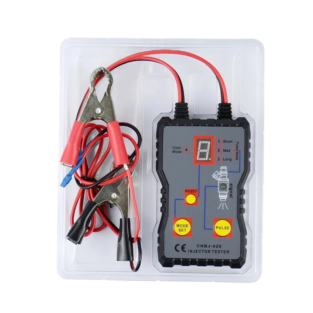 Newest Fuel System Scan Tool Automotive Cleaning Tool Kit Injector Flush Cleaner Car Fuel Injector Tester Portable 4