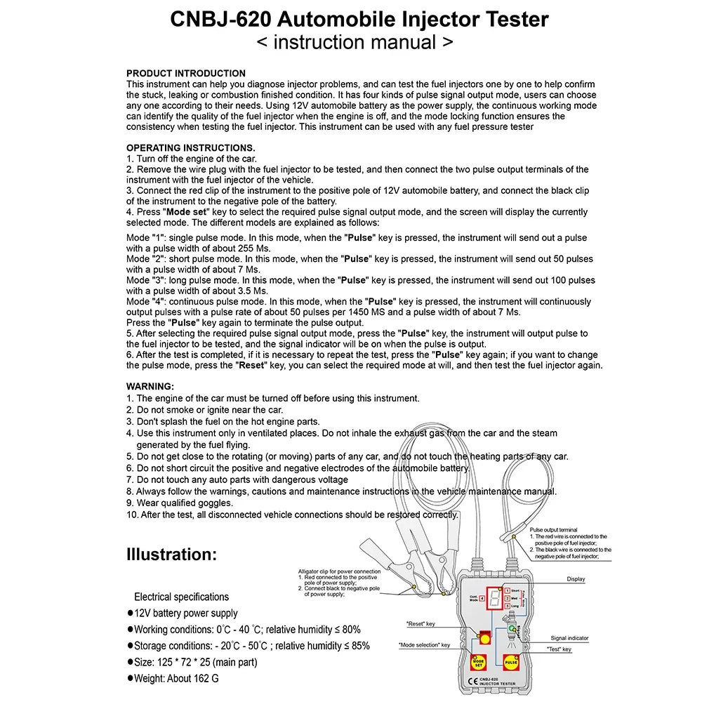 Newest Fuel System Scan Tool Automotive Cleaning Tool Kit Injector Flush Cleaner Car Fuel Injector Tester Portable 4