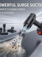 Newly Upgraded Cordless Handheld Car Vacuum Cleaner, Washable Dual Filtration Low Noise Operation. Suitable for Both