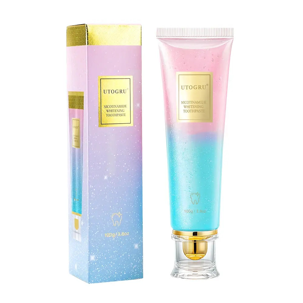 Niacinamide Whitening Toothpaste Refreshing Clean Teeth For Men And Women Fresh Breath Toothpaste To Remove Surface Stains - Nexvibe