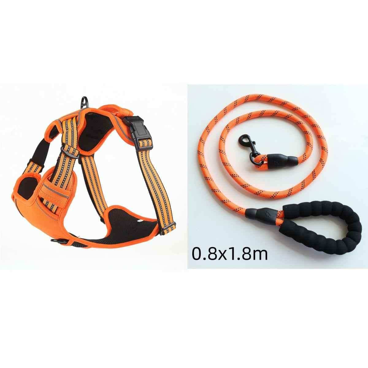 Dog Harness No Pull Breathable Reflective Pet Harness Vest