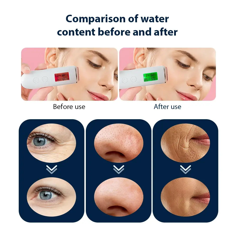 Oxygen Bubble Pen 7 Color Facial CO2 Oxygen Bubble Machine Can Be Matched Serum Gel Facial Skin Care Device Facial SPA CO2 - Nexvibe