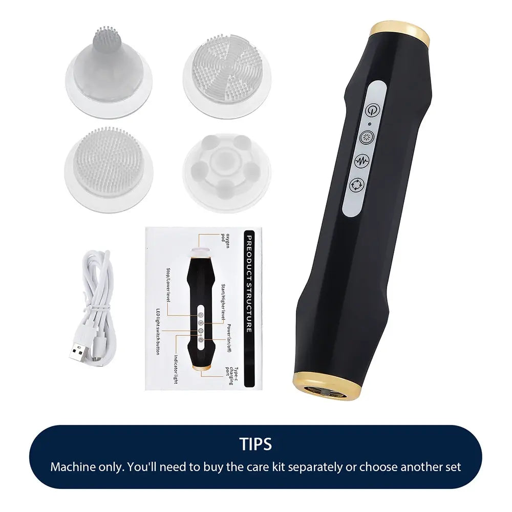 Oxygen Bubble Pen 7 Color Facial CO2 Oxygen Bubble Machine Can Be Matched Serum Gel Facial Skin Care Device Facial SPA CO2 - Nexvibe