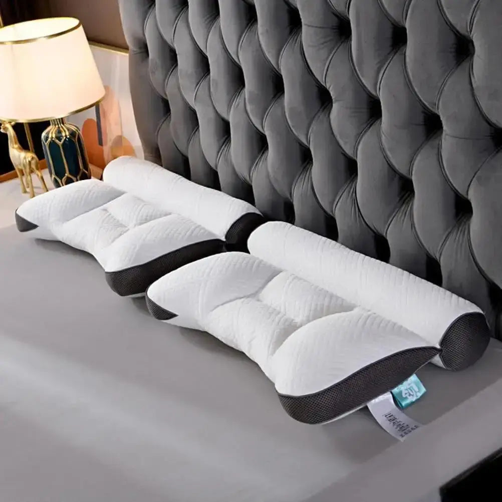 Pillow Cervical Vertebra Pillow Core Super Ergonomic Pillow Orthopedic Cervical Contour Pillow Neck Pillow for Neck Relief - Nexvibe
