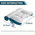 Pillow Cervical Vertebra Pillow Core Super Ergonomic Pillow Orthopedic Cervical Contour Pillow Neck Pillow for Neck Relief - Nexvibe