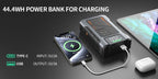 Portable Car Jump Starter With Air Compressor 3000A Peak(7.5L Gas 6.5L Diesel) Jump Starter Battery PackWith150 PSl