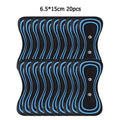 Neck Massager Gel Pads Trainer Hip Exerciser Replacement Slimming Tens Body Massager Patch Muscle Stimulator Sticker Gels