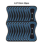 Neck Massager Gel Pads Trainer Hip Exerciser Replacement Slimming Tens Body Massager Patch Muscle Stimulator Sticker Gels