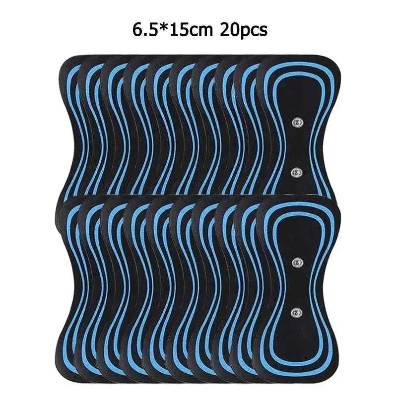 Neck Massager Gel Pads Trainer Hip Exerciser Replacement Slimming Tens Body Massager Patch Muscle Stimulator Sticker Gels