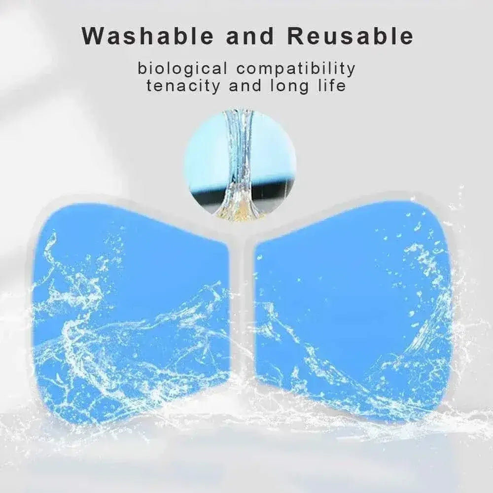 Neck Massager Gel Pads Trainer Hip Exerciser Replacement Slimming Tens Body Massager Patch Muscle Stimulator Sticker Gels