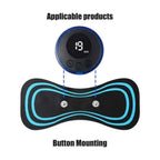 Neck Massager Gel Pads Trainer Hip Exerciser Replacement Slimming Tens Body Massager Patch Muscle Stimulator Sticker Gels