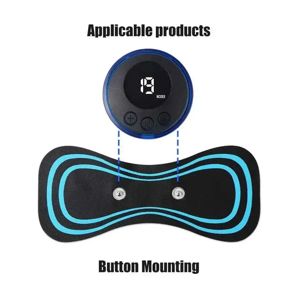 Neck Massager Gel Pads Trainer Hip Exerciser Replacement Slimming Tens Body Massager Patch Muscle Stimulator Sticker Gels