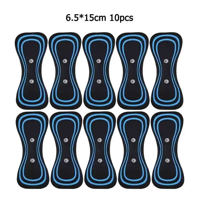 Neck Massager Gel Pads Trainer Hip Exerciser Replacement Slimming Tens Body Massager Patch Muscle Stimulator Sticker Gels