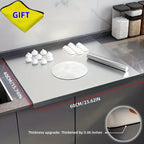 Stainless Steel Cutting Boards for Kitchen, Kneading Cutting Board Mats, Metal Cutting Board for Meat, Fruits, Vegetables, Bread, and Baking Small Cutting Boards - Nexvibe