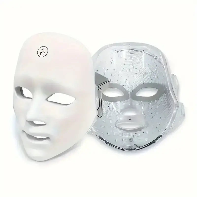 Rechargeable 7-color LED face mask facial care tool - Nexvibe