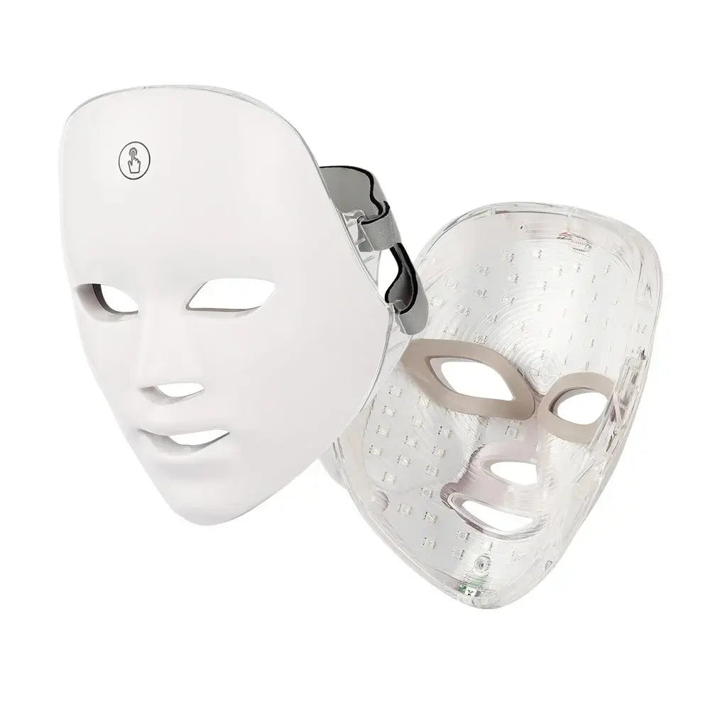 Rechargeable 7-color LED face mask facial care tool - Nexvibe