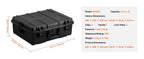 SucceBuy IP67 Weatherproof Hard Case Heavy Duty Protective Case w/ Pre-cut Foam and Handles for Travel Hunting Military Cameras