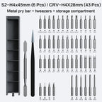 50 in 1 Precision Cordless Electric Screwdriver Set USB Rechargeable Mini Power Drill with LED Light for iPhone Phone Watch Repair Electronic Device DIY Fixing Hardware Hand Tools Systems