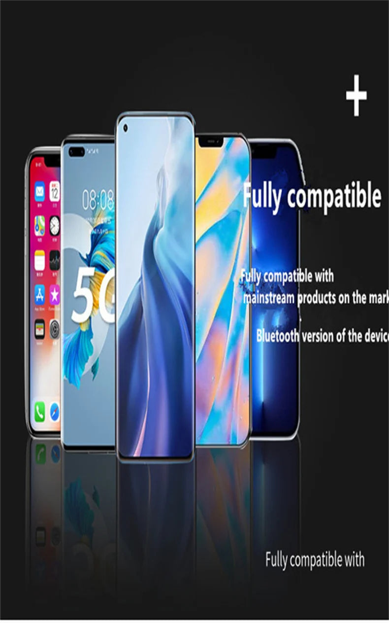 Earphone Clip Wireless Bluetooth Headphone Bone Conduction Headset High Quality TWS Auriculares Sport Noise Canceling With Mic - Nexvibe