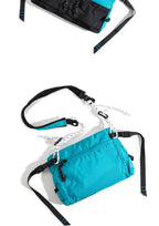 Outdoor Sports Crossbody Sling Bag Nylon Retro Waterproof Tear-Resistant for Cycling Running Hiking Outdoor Essentials